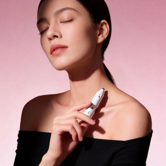 Cedurith Premium Afeitadora Facial Eléctrica y Perfilador de Cejas 2 en 1