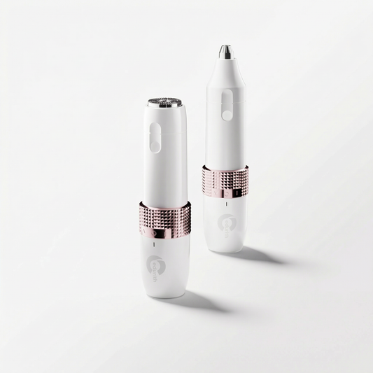 Cedurith Premium Afeitadora Facial Eléctrica y Perfilador de Cejas 2 en 1