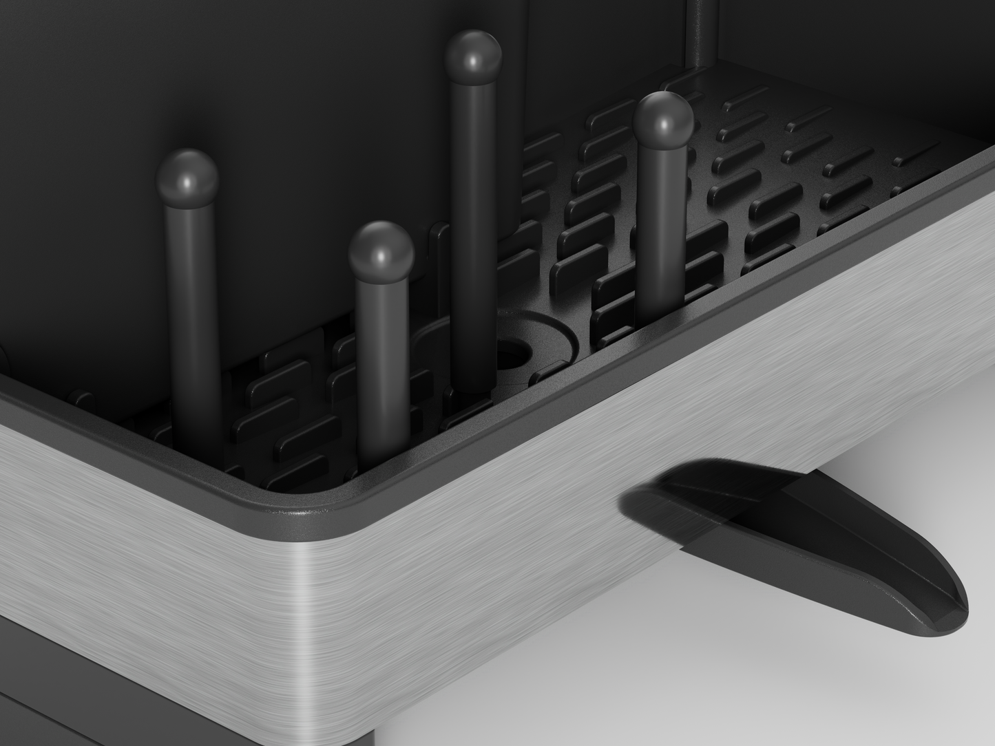 3-in-1 Spülbecken-Organizer – Rostfreier Organizer mit automatischem Abfluss