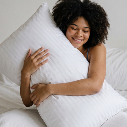 Cedurith Origin 2026 Pillow Twin Pack | CedurithEasy™ 3D+7D Dual Fiber Mix, OEKO-TEX 100 Certified, Ergonomic Neck Support Pillows 50x70cm EU Standard Pair for All Sleep Positions