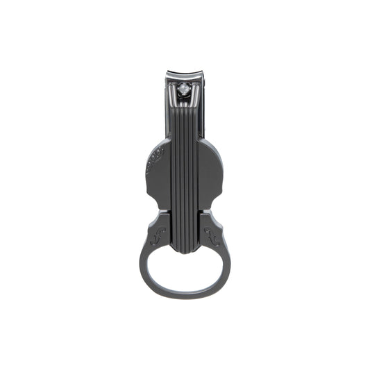 Cortaúñas plegable 3 en 1 con lupa HD y abridor de botellas integrado