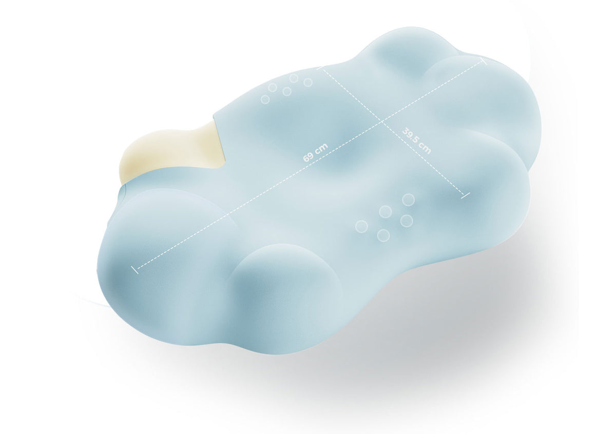 Silver Cloud — The Ergonomic Pillow Built for Side Sleepers Who Toss & Turn