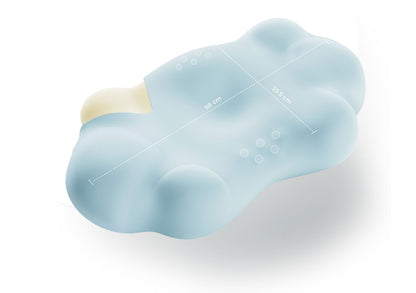 Silver Cloud — The Ergonomic Pillow Built for Side Sleepers Who Toss & Turn