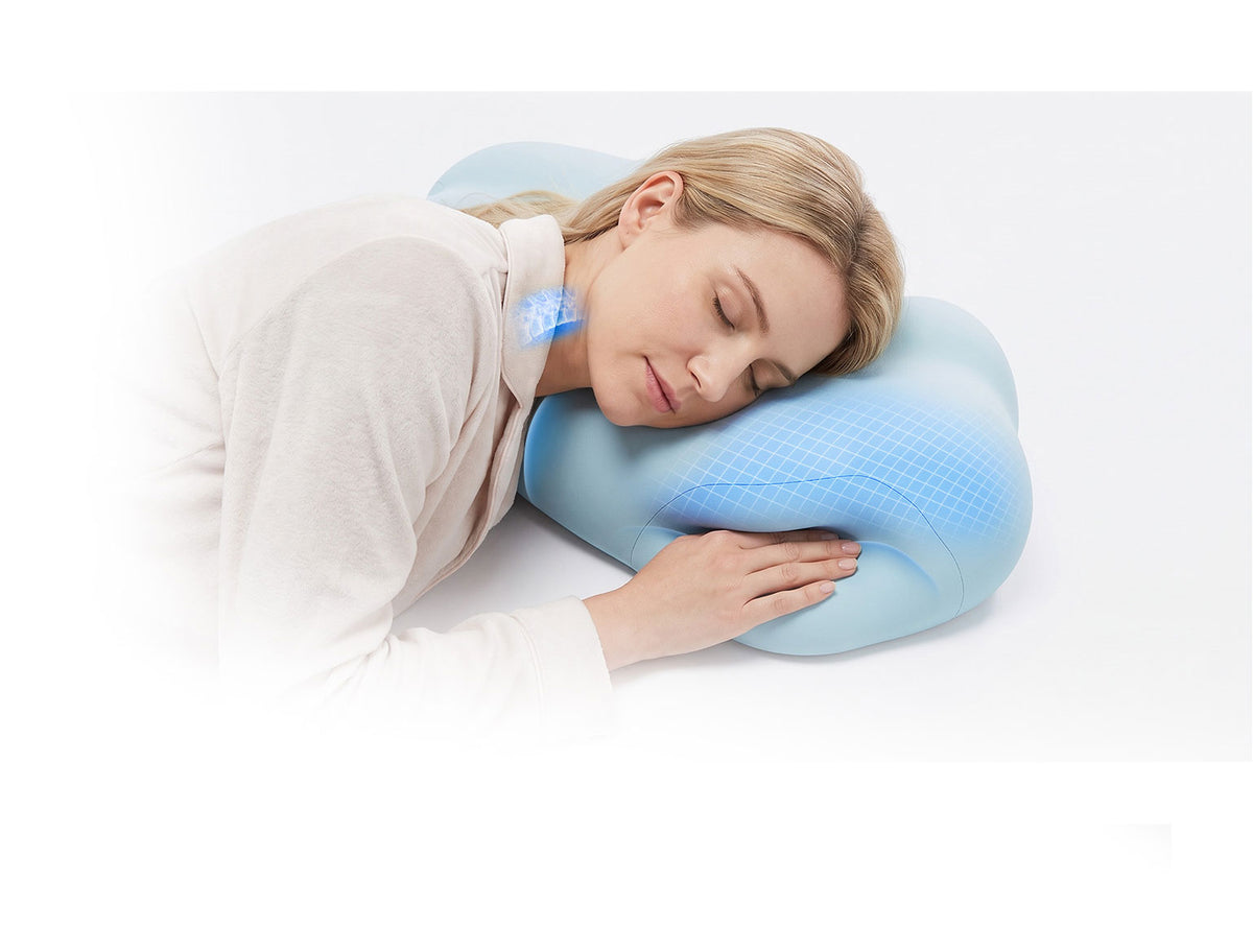 Silver Cloud — The Ergonomic Pillow Built for Side Sleepers Who Toss & Turn