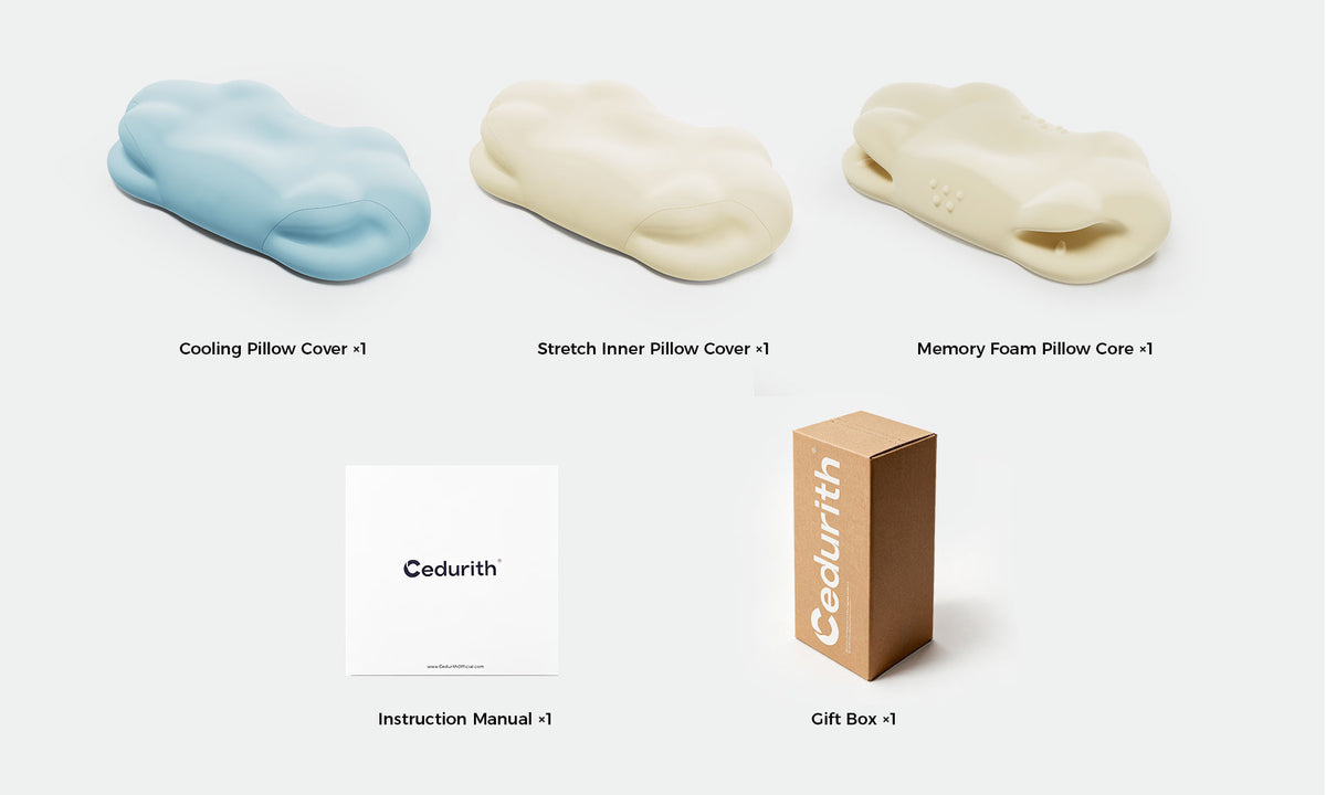 Silver Cloud — The Ergonomic Pillow Built for Side Sleepers Who Toss & Turn